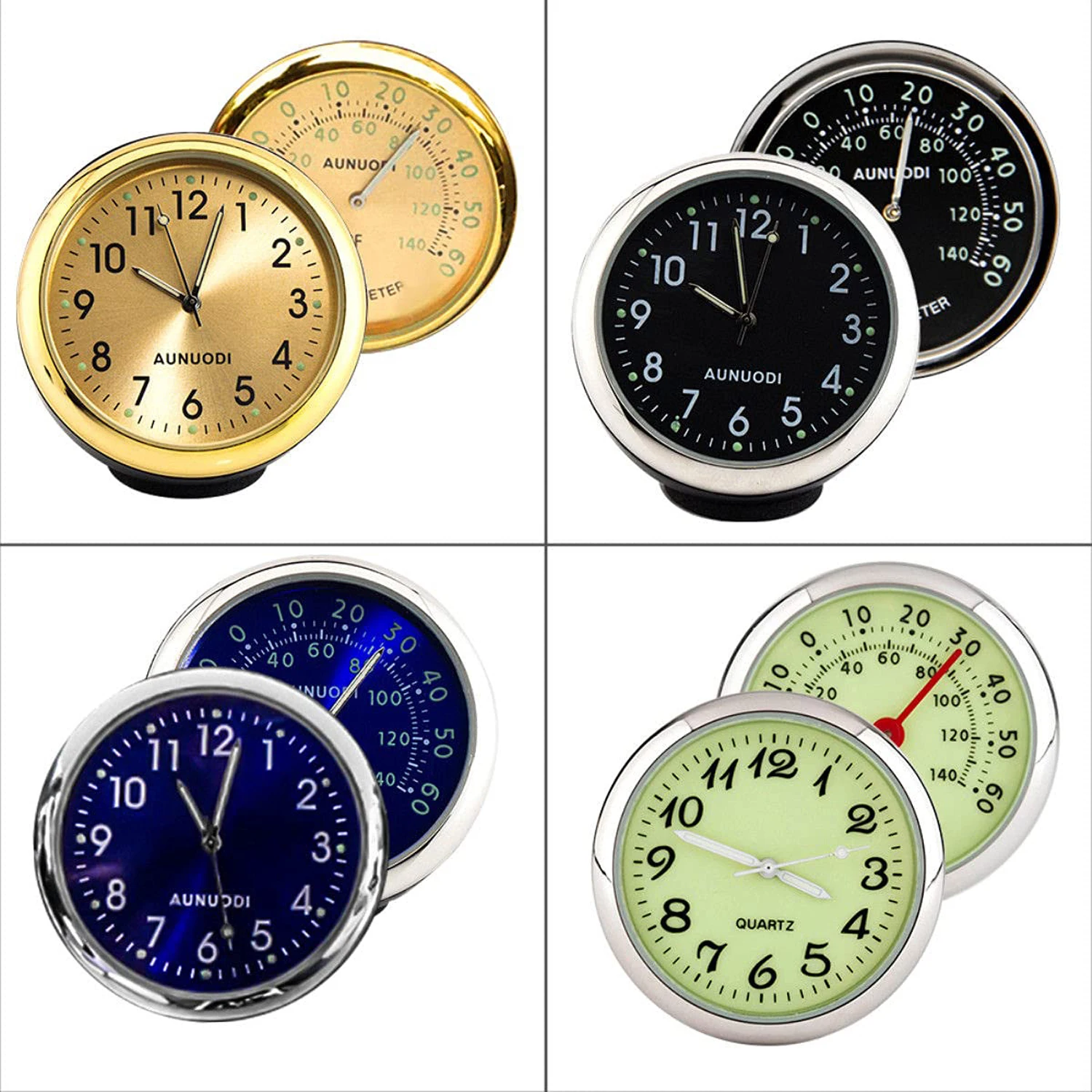 

Mini Watch Car Quartz Clock Mini Electronic Clock Waterproof Bicycle Motorcycle Watch Auto Car Clock Dashboard Clock In Car