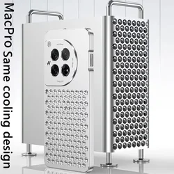 Luxury Heat Dissipation Aluminum Alloy Phone Cover For Oneplus 12 Case Metal Aromatherapy Cooling Holes For Coque Oneplus 12