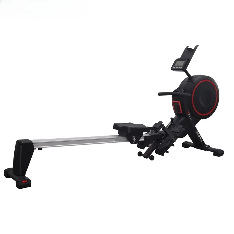 K7111 Seated Rowing Machine Magnetic Resistance Foldable Indoor Home Gym Cardio Fitness Training Equipment