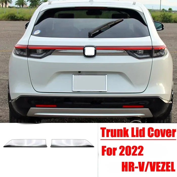 

Для Honda HR-V VEZEL 2021-наст. время, хромированная накладка из АБС-пластика на крышку багажника, декоративные элементы