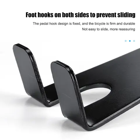 Bike Wall Hanger Heavy Duty Bicycle Hook Holder Stand Bicycle Wall Mount Hanger Bike Display Rack for Mountain Bike Road Bike