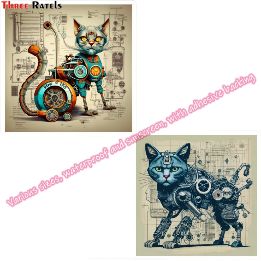 Three Ratels M607 Car Accessories 2023 Custom Stickers Fiat 500 Supplies Accessories for Vehicles Adhesive Vinyl for Mazda CX5