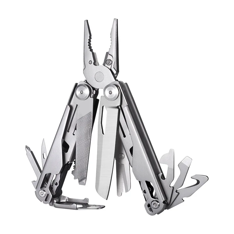 Outdoor Multifunctional Stainless Steel Wrench Emergency Rescue Folding Combination Tool