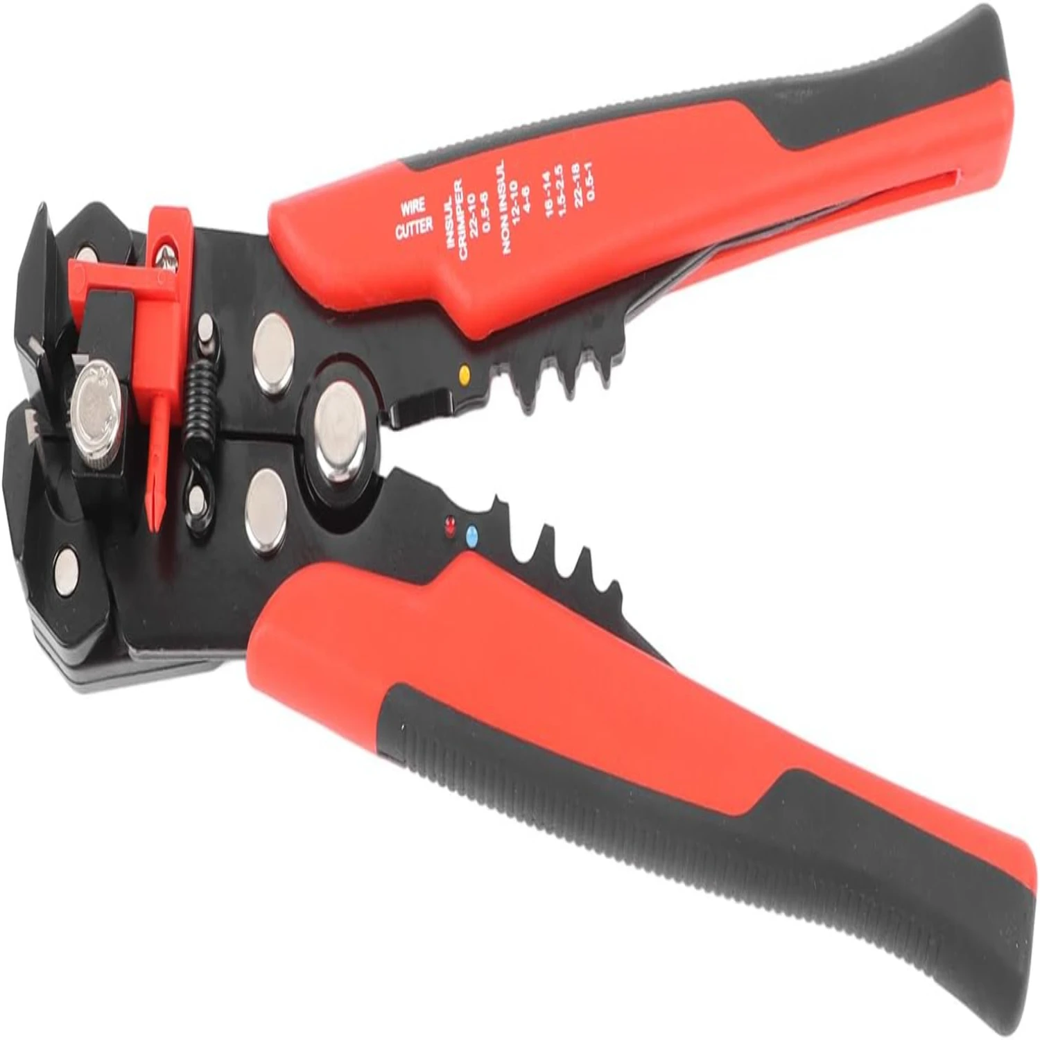 High-Quality Efficient Wire Stripper Crimper. Compact and Durable Tool for Fast Metal Stripping and Crimping Operations. Ideal f