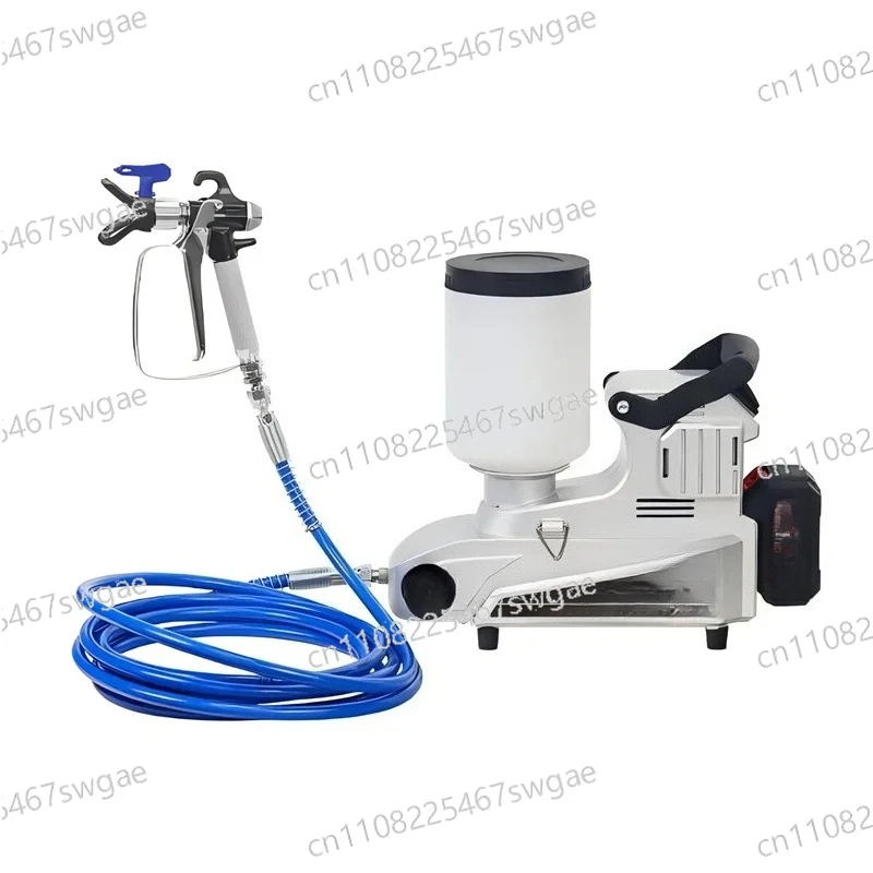 Multifunctional 300W Lithium Airless Paint Sprayer 2L Small Portable Electric Spray