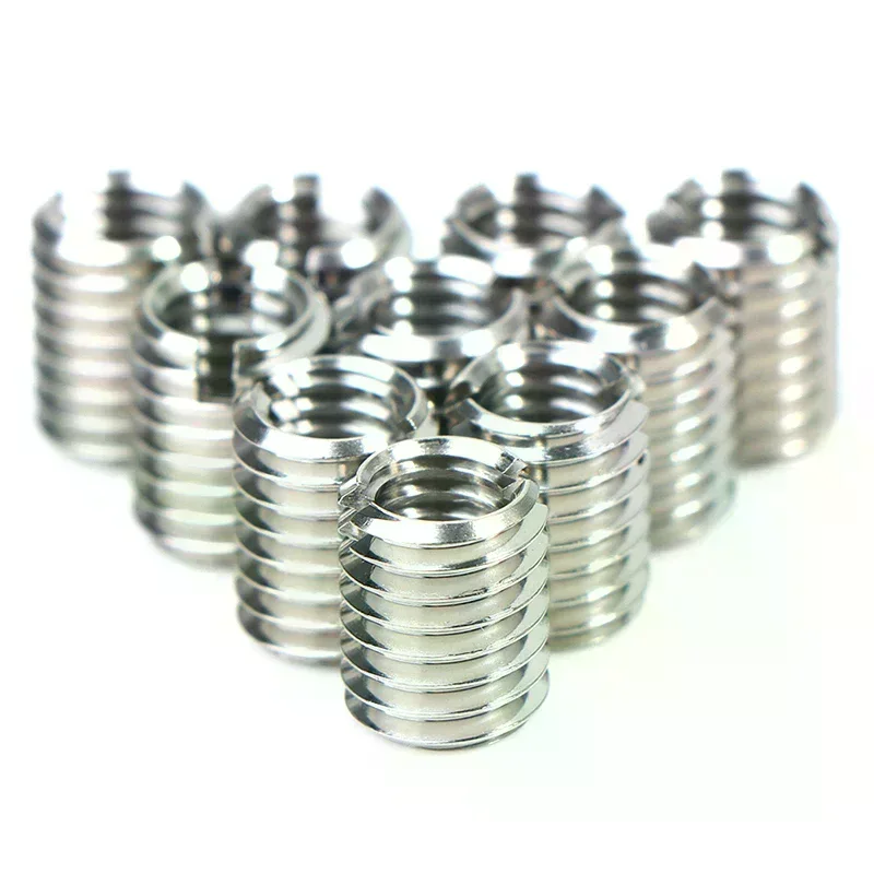 10PCS Stainless Steel Thread Adapters Convert M8 8mm Male To M6 6mm Female