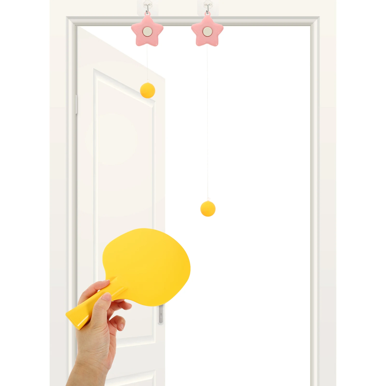 

1 Set Interactive Table Tennis Training Kit Hanging For Hand Eye Coordination Indoor Outdoor Sports Equipment