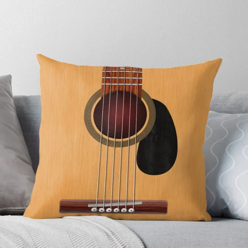 

Acoustic Guitar Throw Pillow Pillow Case Christmas Luxury Pillow Case Anime Covers For Sofas