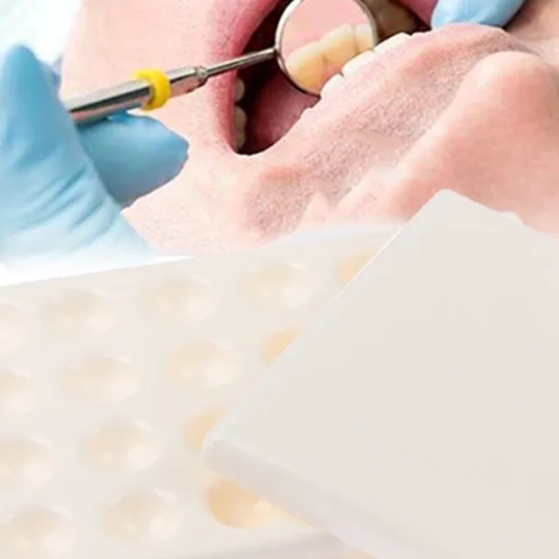 

Dental Lab 24slots Plastic Palette Watering Plate Mixing Plate Stain Mixing Tool