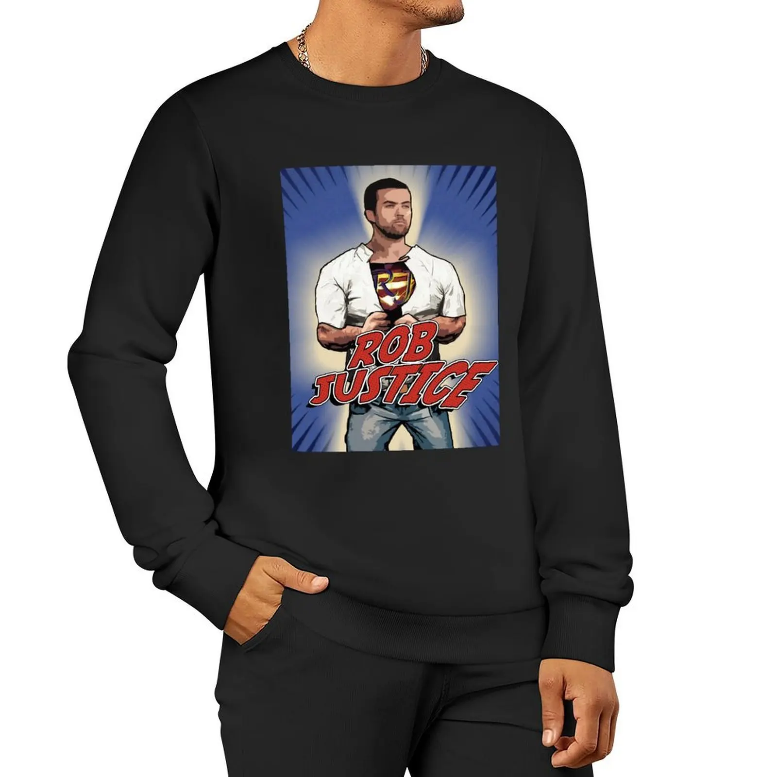 

Rob Justice! Pullover Hoodie winter clothes new in hoodies & sweat-shirt