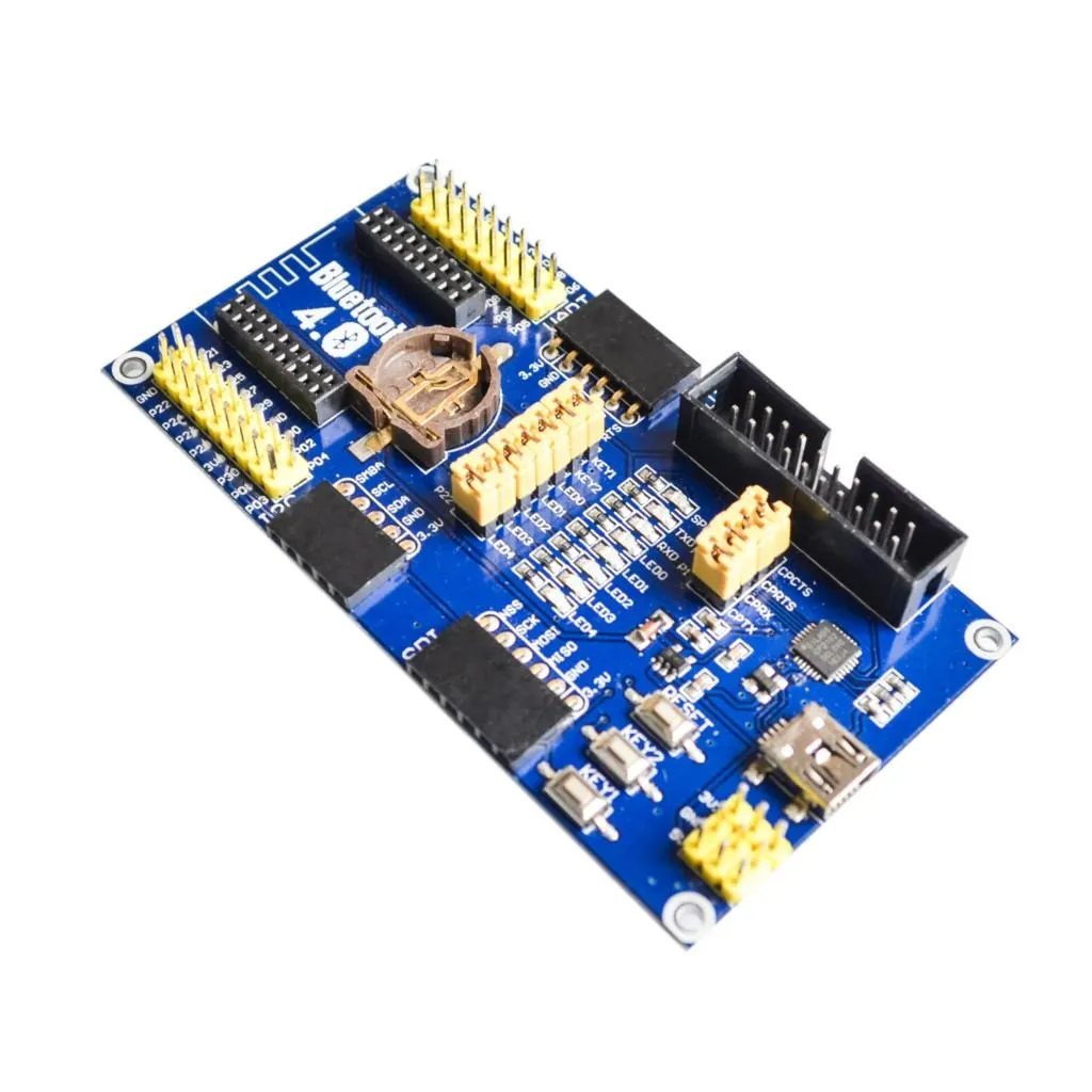 

ble4.0 development board backplane to be equipped for Bluetooth module nRF51822 nRF51822 core board