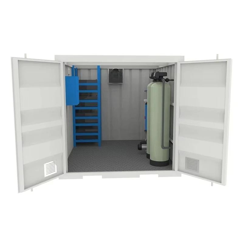 Valigia portatile con filtro per l'acqua di sopravvivenza all'aperto Sistema di depurazione dell'acqua Uf Watermaker con pannelli solari Sistema di acqua compatto