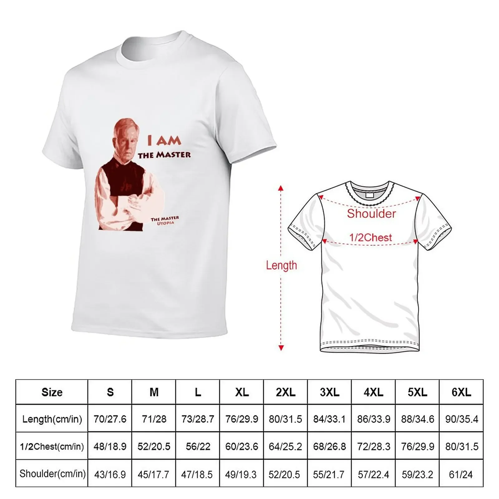 I am the Master T-Shirt anime tshirt basketball graphic tees Funny t-shirt Blouse anime shirts men