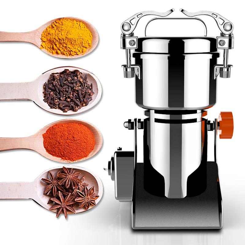 800G small grinder fragrance seasoning powder machine fast Chinese herbal medicine Gastrodia elata crusher Middle East explosion