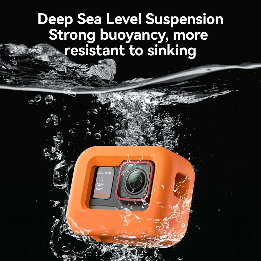 TELESIN Waterproof Protective Case Buoyancy Underwater Diving Shell For Insta 360 Ace Insta360 Ace Pro Action Camera Accessories