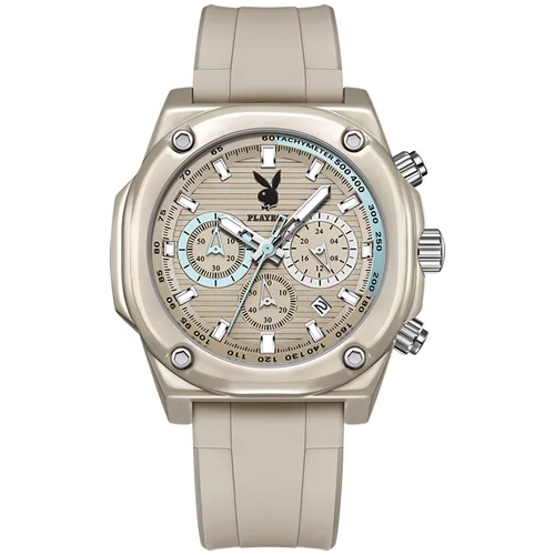 Imagen 1 del producto Reloj de cuarzo multifunción para hombre, cronógrafo de negocios con correa de silicona Original, resistente al agua, calendario, tendencia de marca superior