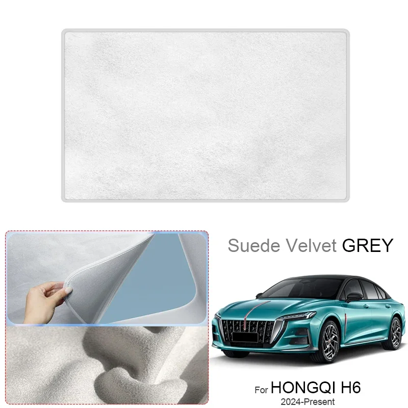 

Car Suede Fabric Anti-uv Electrostatic Adsorption Sunroof Sunshade Auto Heat Insulation Skylight For HONGQI H6 2024-Present