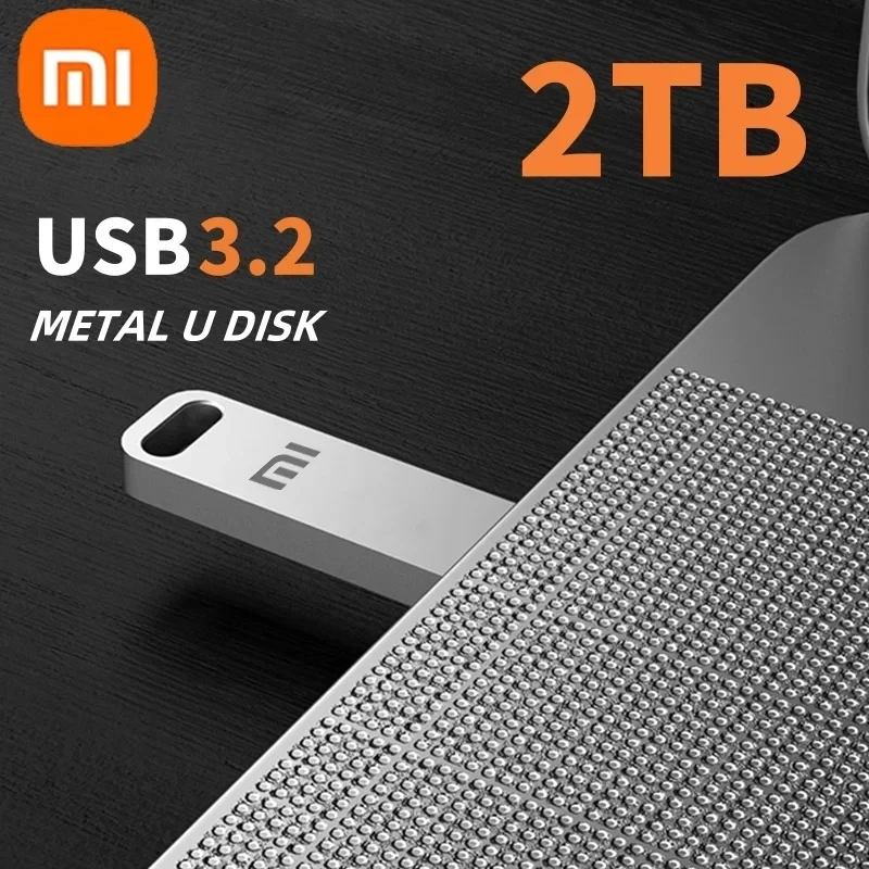Xiaomi-unidad Flash USB 3.2، 2 تيرابايت، محرك أقراص USB معدني عالي السرعة، كتابة عصا الذاكرة، نقل بيانات الهاتف والكمبيوتر المحمول، #2