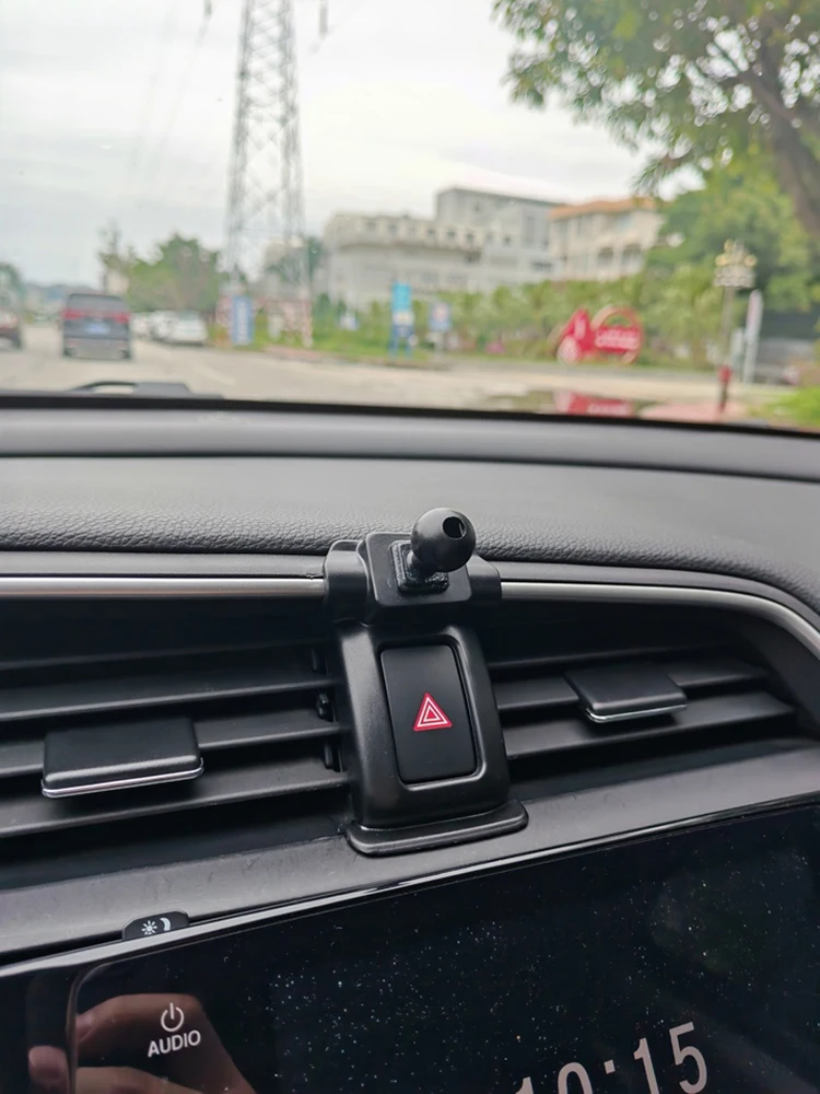 Für Honda Autotelefonhalter Montagesockelhalterung ACCORD 2004-2024, CRV 2008-2024, CIVIC 2006-2024, FIT JAZZ 2008-2022 – Detail 6