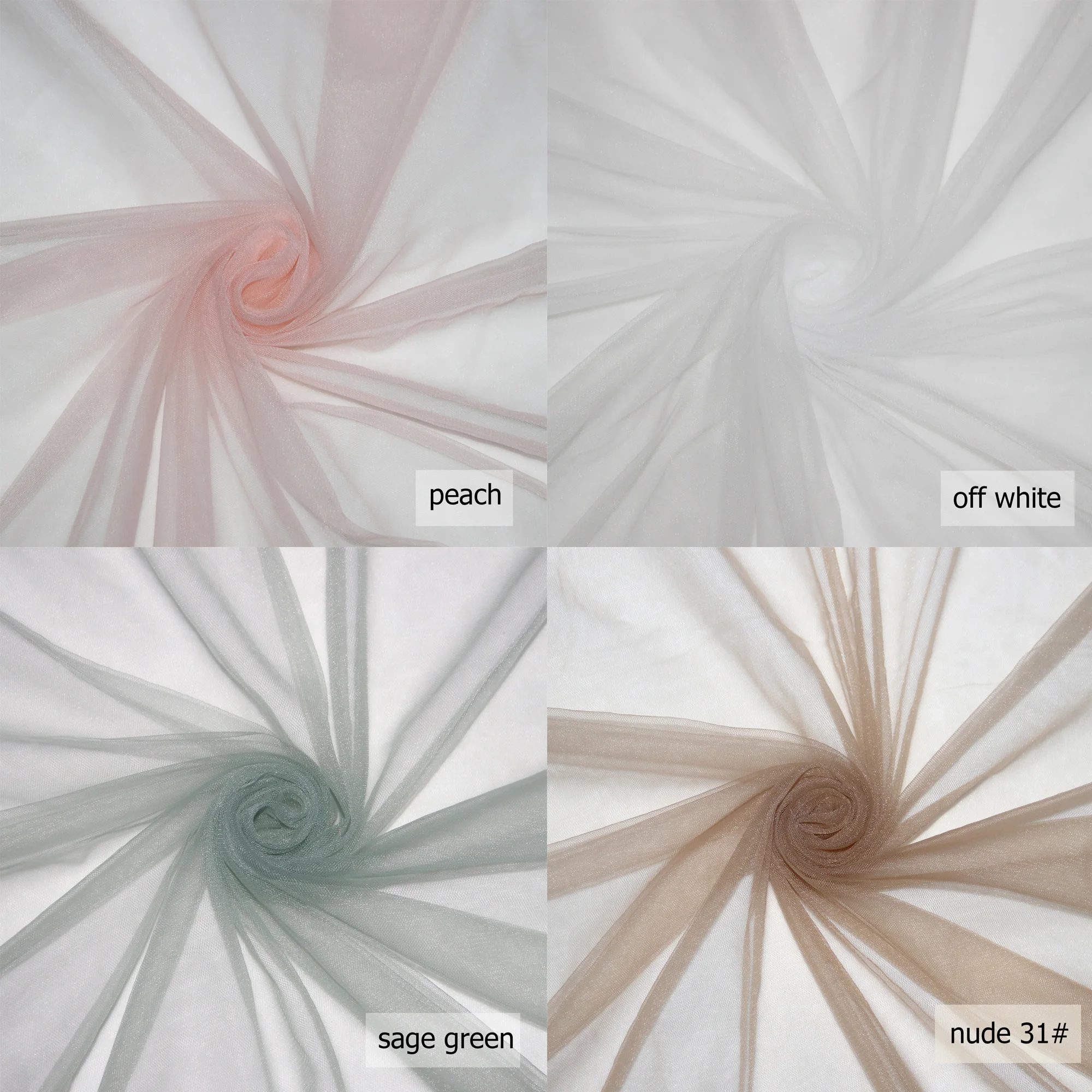 Nylon Tulle Soft Mesh DIY Sewing Fabric