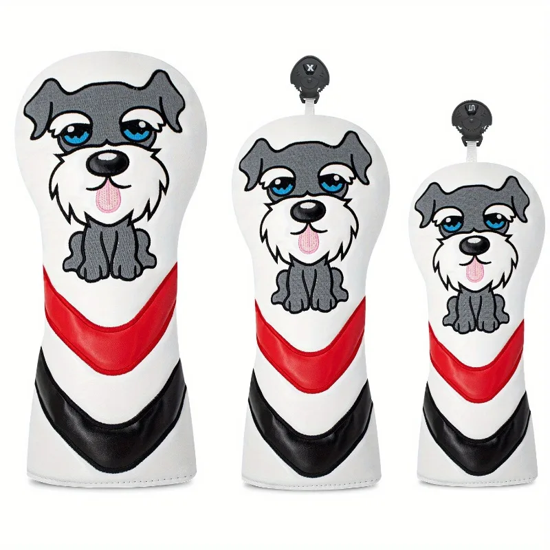 

Головные уборы для гольфа для маленькой серой собаки, головные уборы для гольф-клуба для гольф-клуба номер 1, деревянные 3/5 деревянные головные уборы для гольф-клуба, головной убор для клюшки