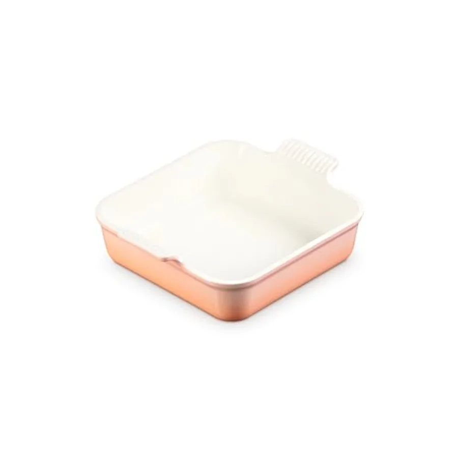 

Stoneware Heritage Square Baking Dish 3qt. Peche