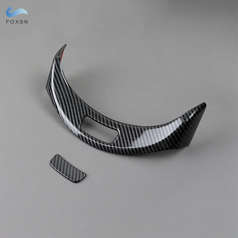 

Углеродная текстура, подлокотник центральной консоли, кнопки, накладка на панель для Mercedes Benz C GLC Class W205 X253 2015-2020 C200L C180L