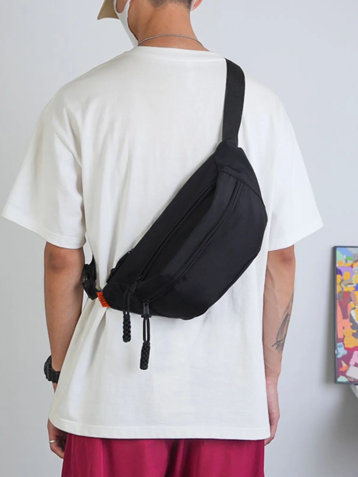 

2023 New Large Capaci ex Crossbody Waist Bag Casual Sle Mobile Phone Bag Faionable And Cool Suitable for Daily Use