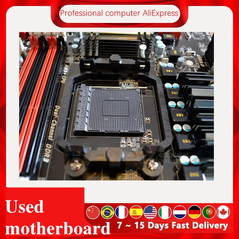 For Biostar TA970 Motherboard Socket AM3+ DDR3 32GB For AMD 970 FX Original Desktop Mainboard M5A97 SATA III Used Mainboard