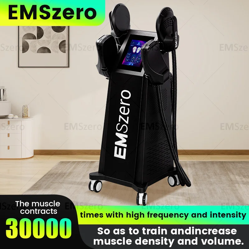 EMSzero Body Sculpting Machine Shaping 6500W 200hz EMS Radio Frequency RF Muscle Stimulator Device