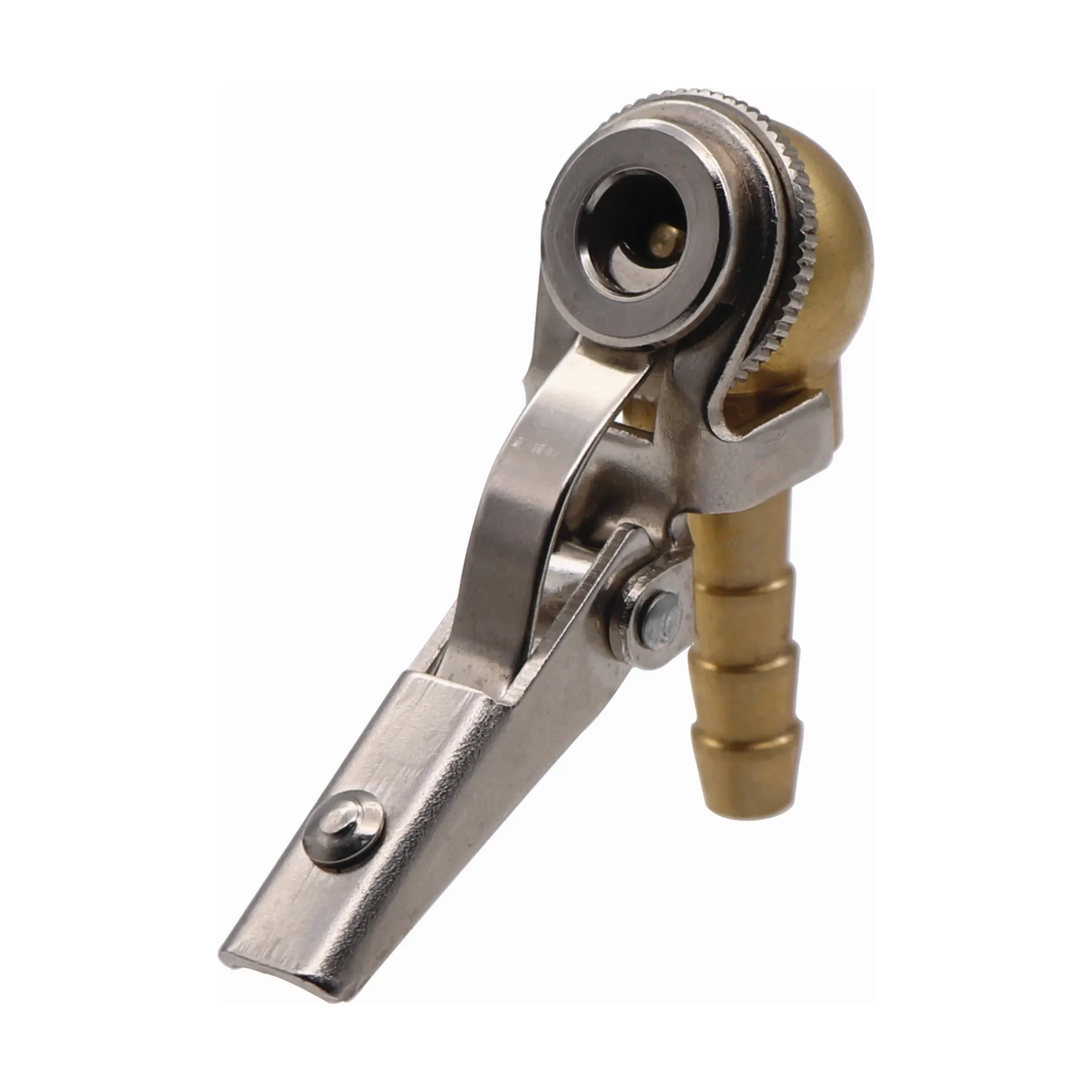 ظرف هواء نحاسي ، 5/16 بوصة ، مشبك مغلق/مفتوح ، كرة قدم/مقياس نفخ الإطارات ، موصل سريع ، أدوات إصلاح الإطارات