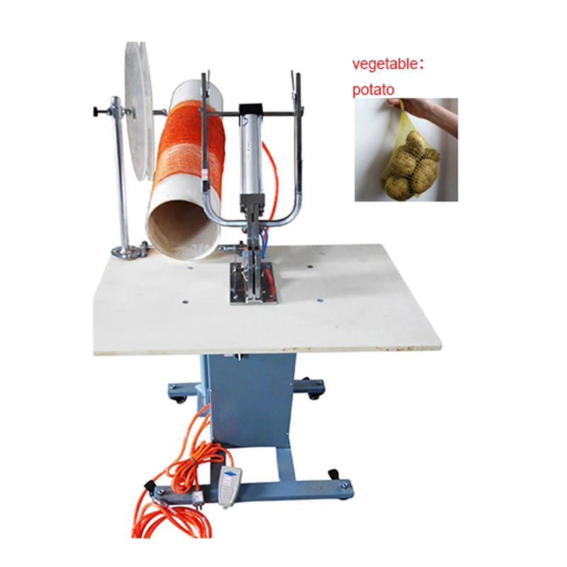 

Fruit and vegetable mesh Bag Packing Machine net clipping machine