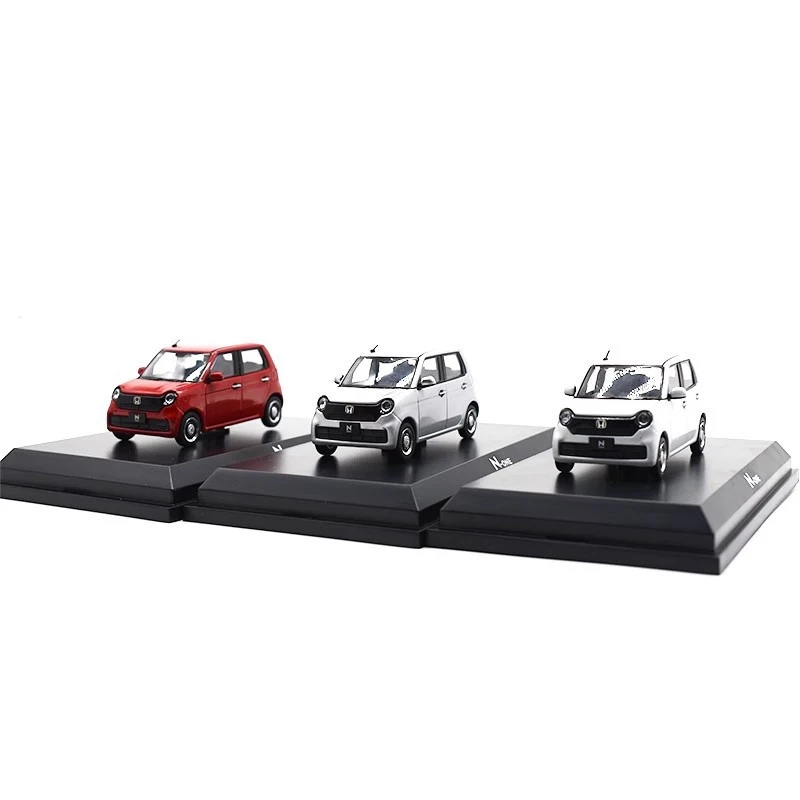 

Hobby Japan 1/43 New N ONE Alloy Automotive Model Custom Made Mini Car Gift Collection White Pearl & Red Toy