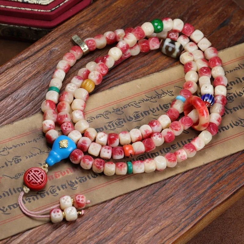 Authentic Ludo dice 108 beads DIY multi-strand bracelet