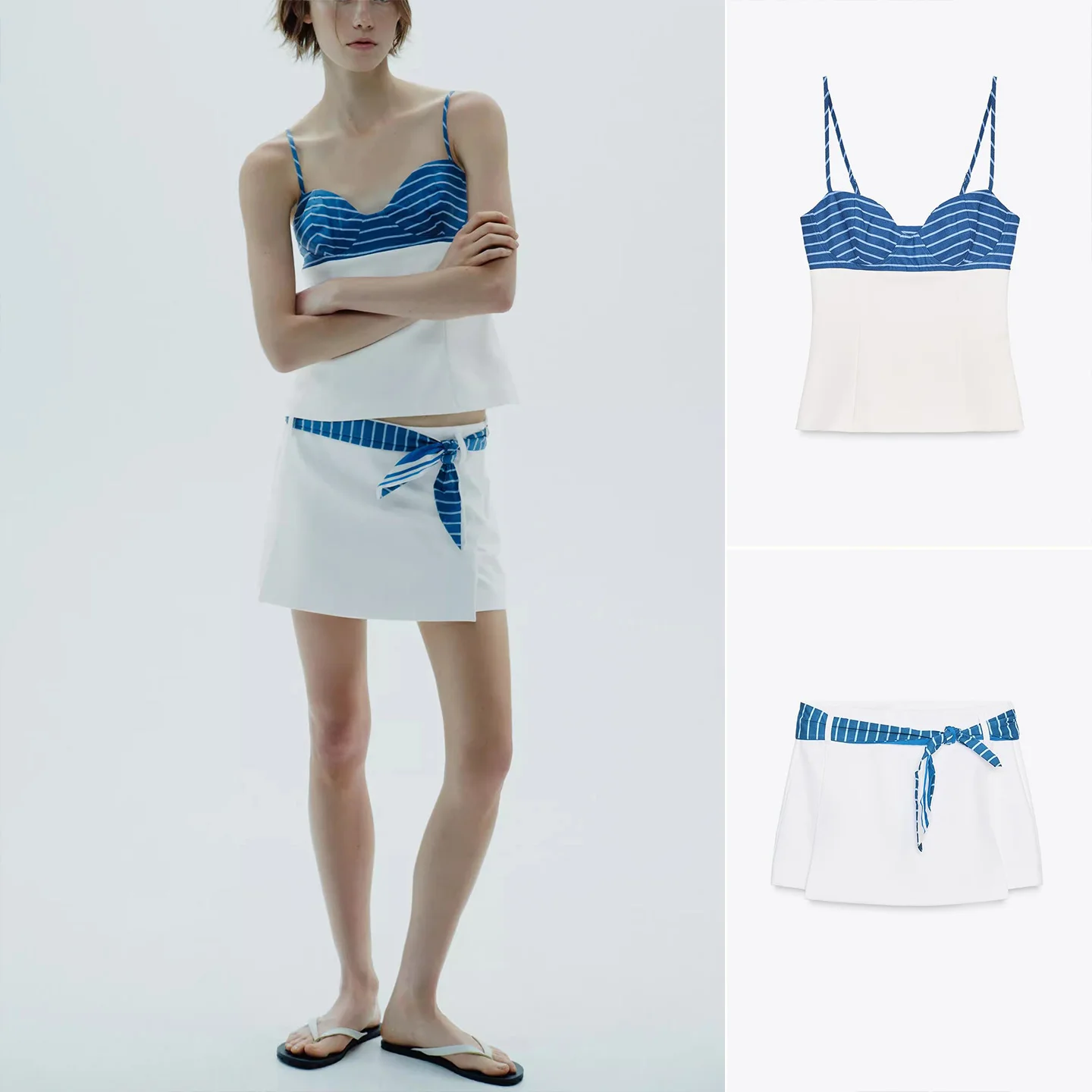 

Эластичный шарф в полоску с узором, топ 477209, простая универсальная юбка и брюки, комплект 65, летняя одежда из полиэфирного волокна ort Sve