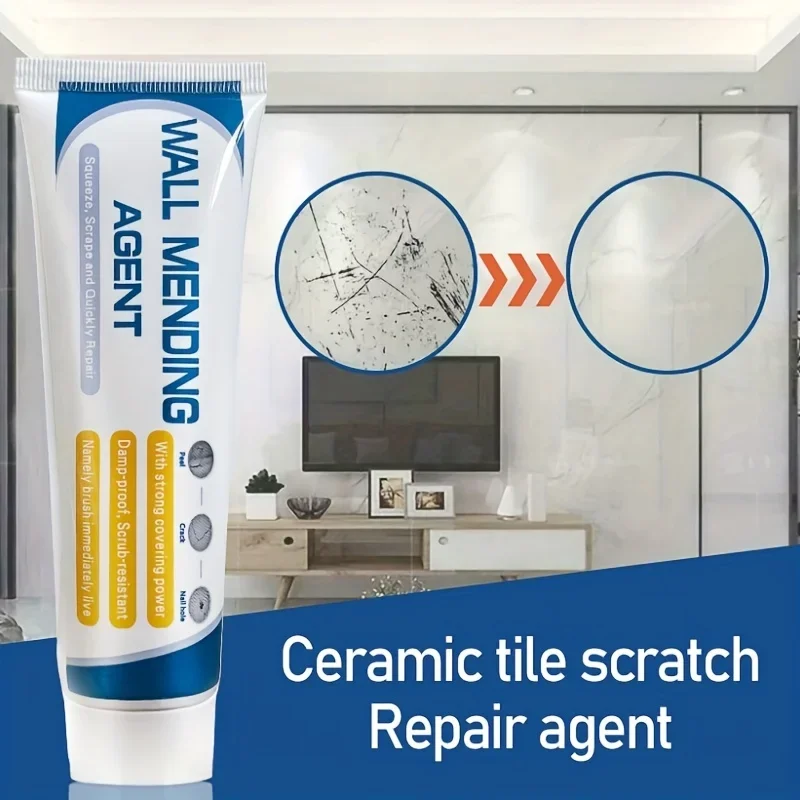 100/120/130/150g Wall With Scraper Mending Quick-drying Patch Agent Anti Repair Cream Paint Rust Valid Mouldproof Restore