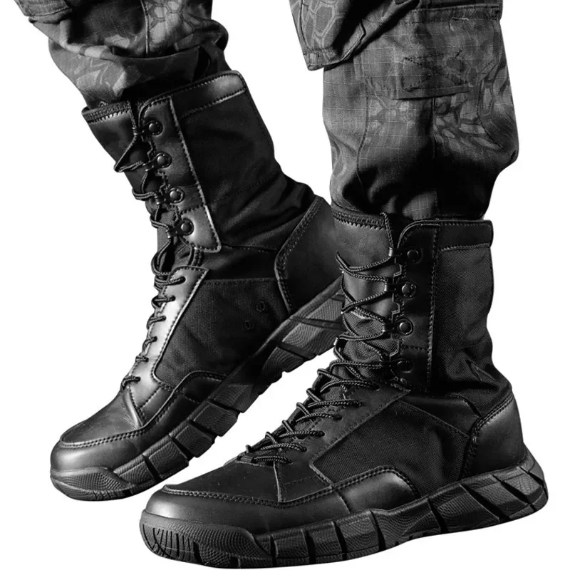 TB Ultra Light 2023 Men Desert Tactical Hunting Boots Mens Work Safety Shoes Boot Zapatos Hiking Boots Motorcycle Sneakers