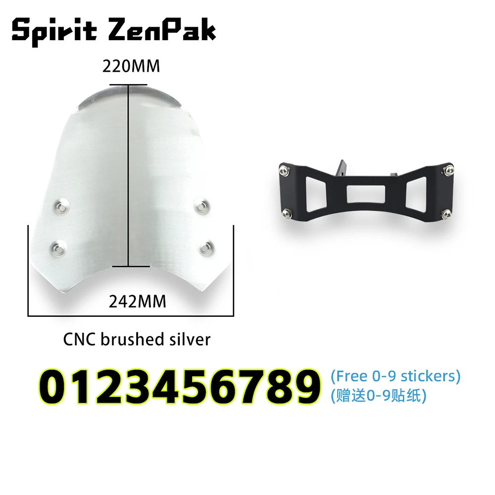 Motorcycle Windshield Windscreen Wind Deflectors For CB650R CB 650 R 2018-2023