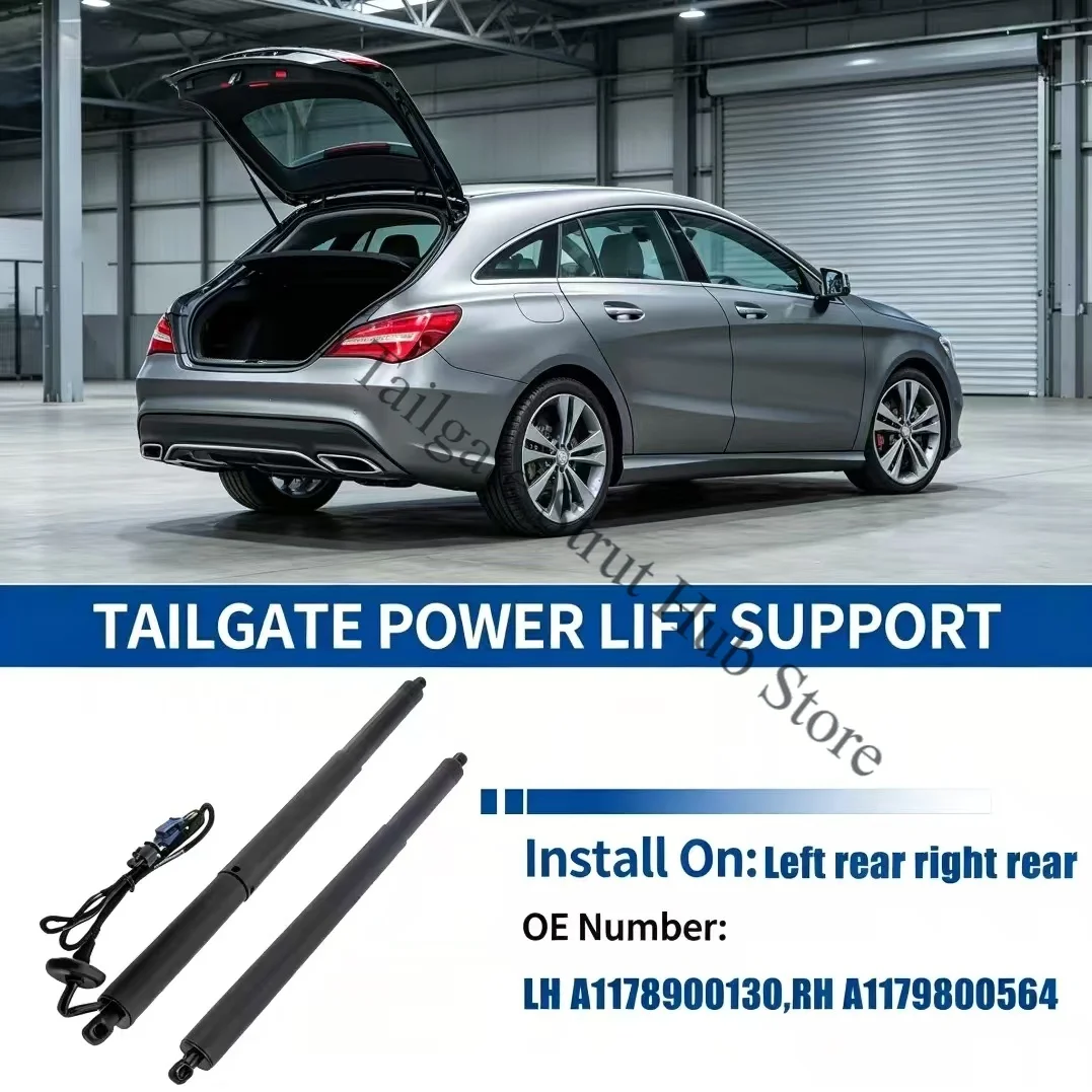 A1178900130 A1179800564 LH Tailgate Power Lift Supports RH Tailgate Gas Spring Struts For 2013-2019 X117 Mercedes Benz CLA