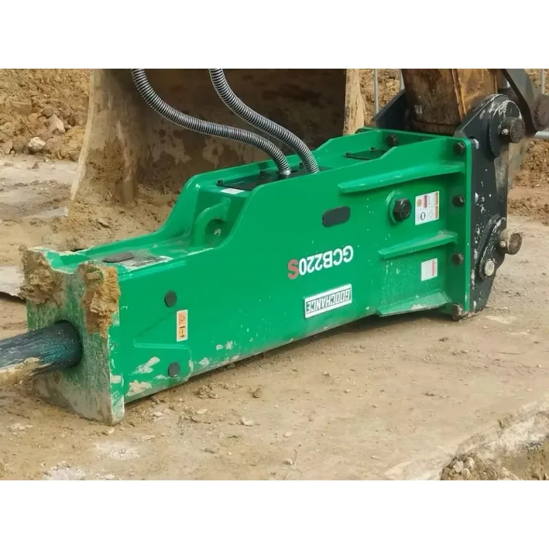 140mm Chisel Korean Multi Color Available SB81 Box Type  Hydraulic Rock Road Stone Hammer Breaker - view 4