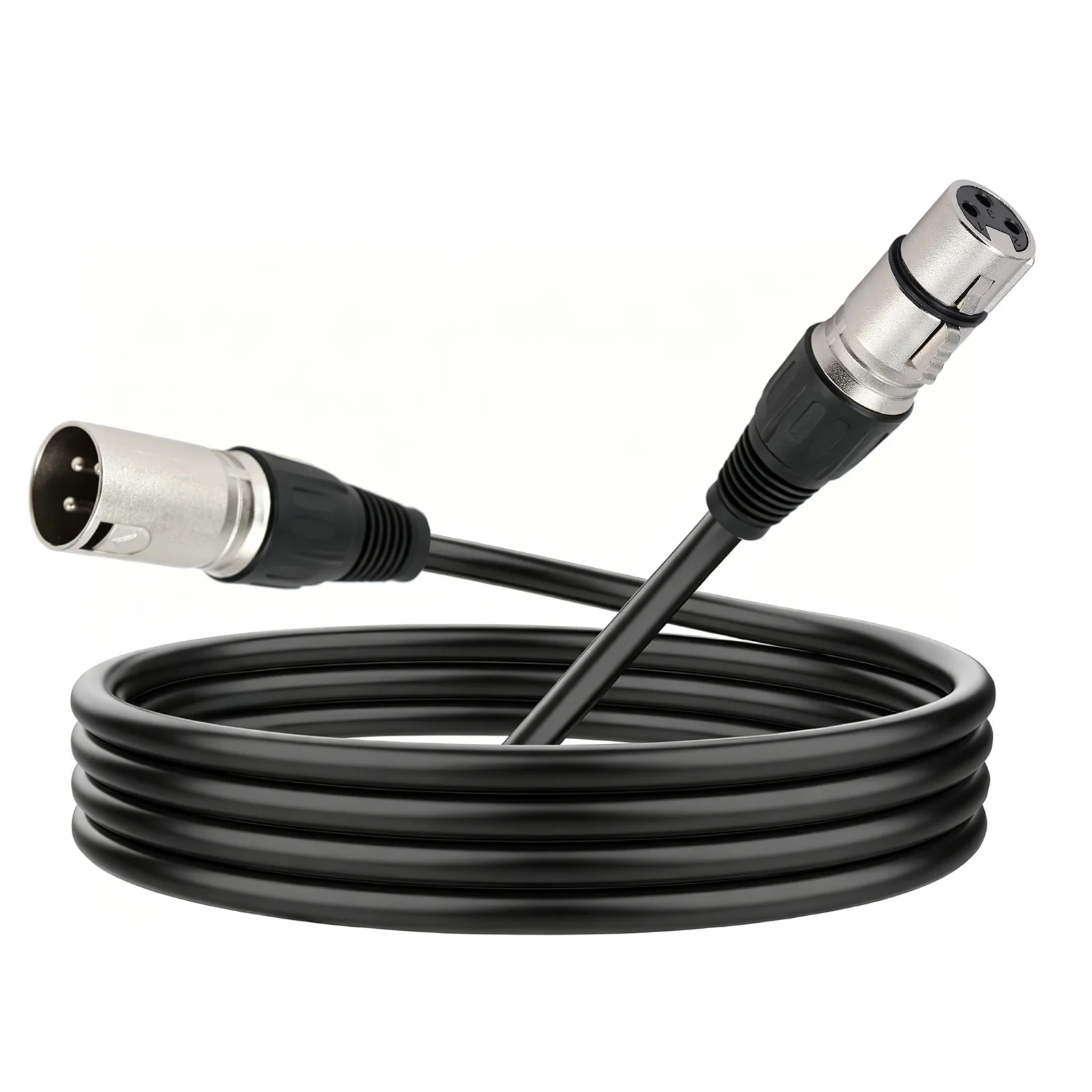 3Pin XLR Cable Audio Line 2M/3M/5M/10M DMX Cable Stage Light Accessories For Led Par Light Moving Head Console Connection view 6