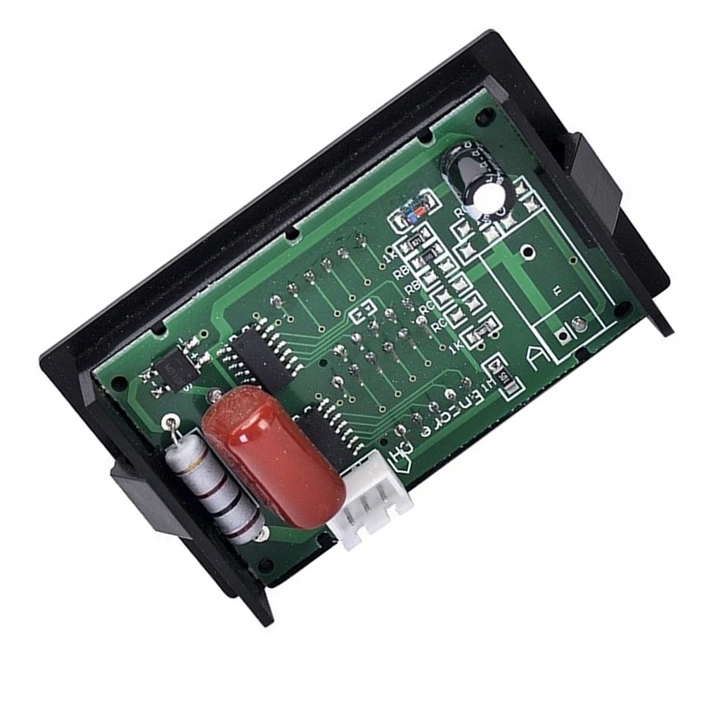 Led Panel Meter Digital Ac Voltmeter Compact Space-saving Design High Shock Resistance High Accuracy Voltage Tester