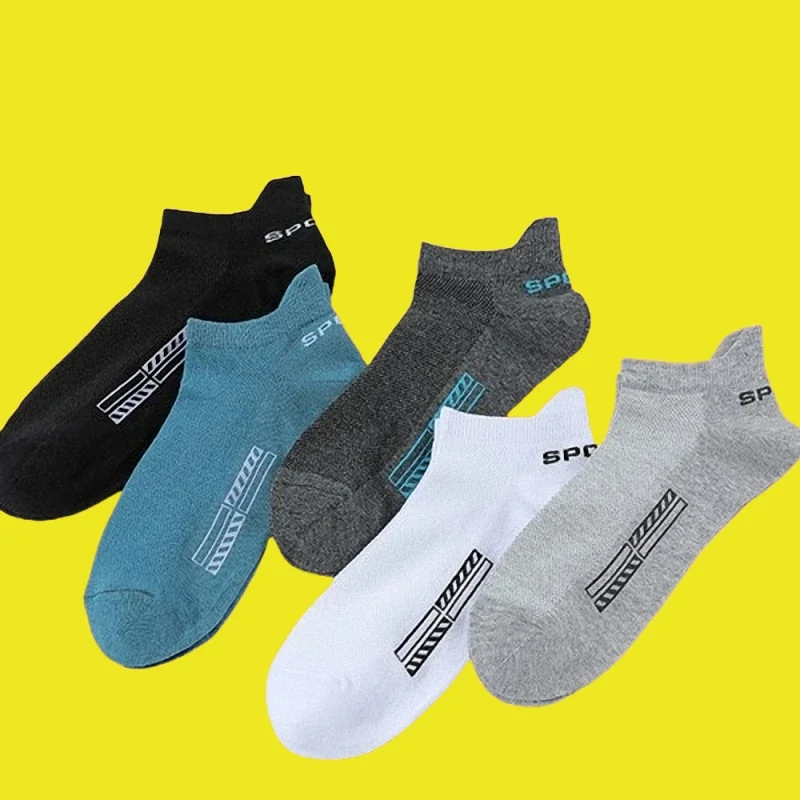 

10 Pairs 2024 new High Quality Men's Cotton Short Socks Crew Ankle Breathable Mesh Sports Casual Women Summer Low-Cut Thin Sock