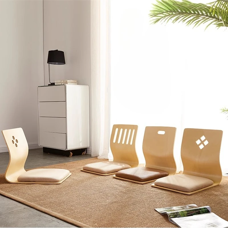 Japanese Tatami Chair Footless Lazy Floor Seat Bay Window Backrest Sofa Small Room Home Dorm Bed