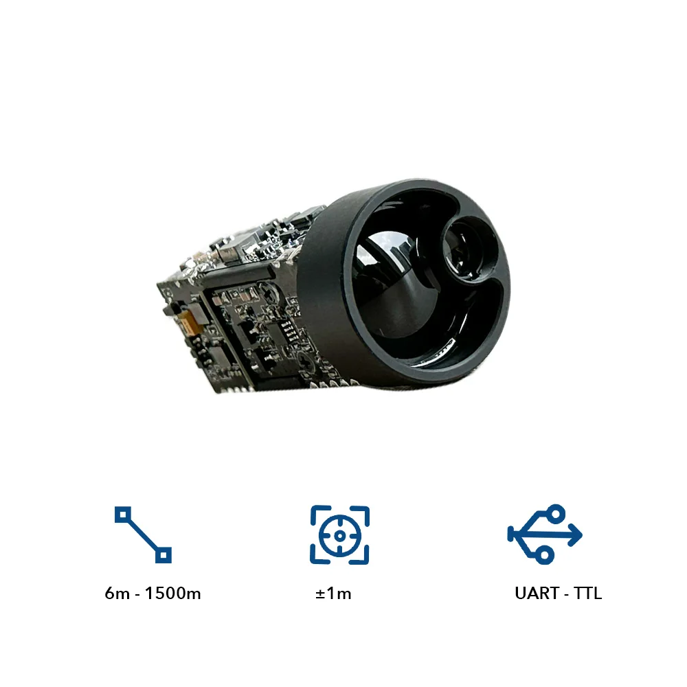 

Industrial Grade 1000m Laser Ranging Module Distance Measurement Core Module for Railway Safety Monitoring