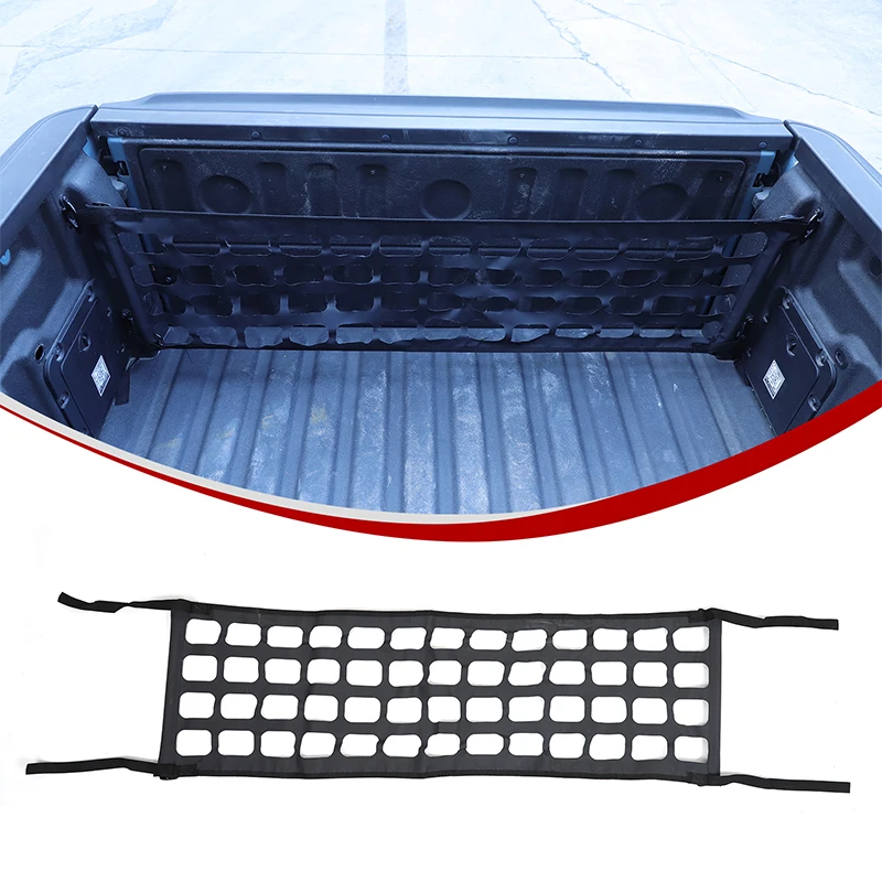 Used for pickup truck tailgate cargo barrier, car trunk cargo barrier protection accessories, universal model (124*38cm)