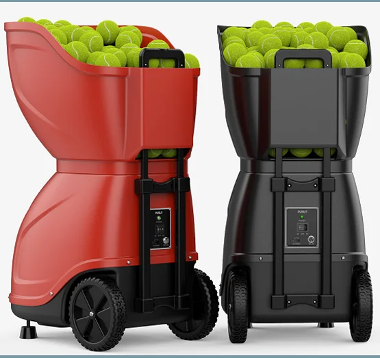 Intelligent Tennis ball machine with remote control