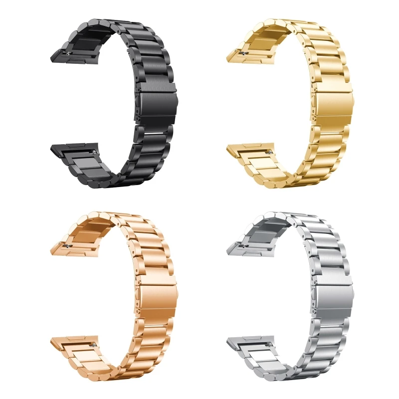 2024 New for fitbitIonic Smart Watch Band Waterproof Bracelet Metal Watchband