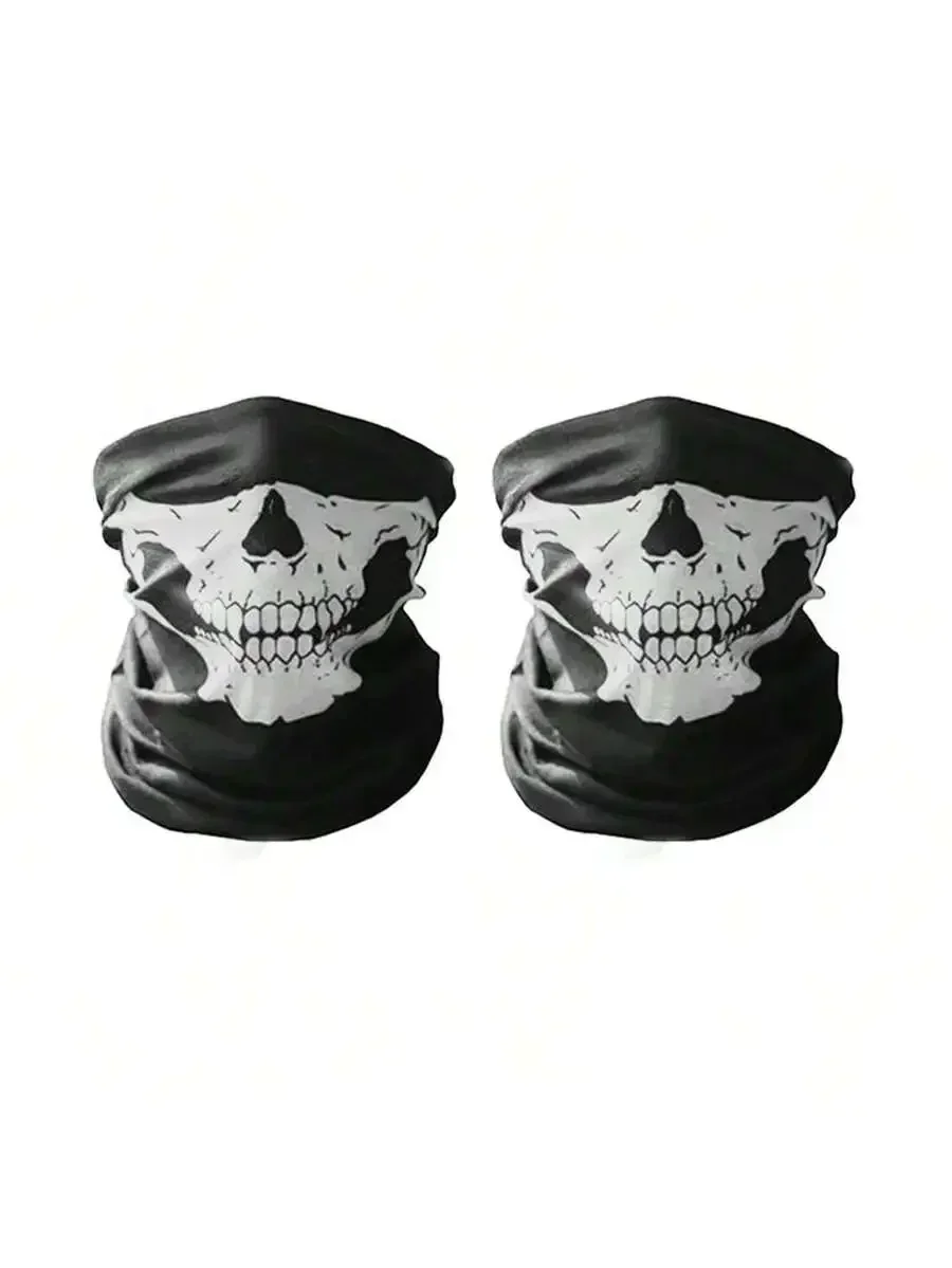 

Breathable Skull Face Mask Seamless Multi-Function Outdoor Cycling Scarf