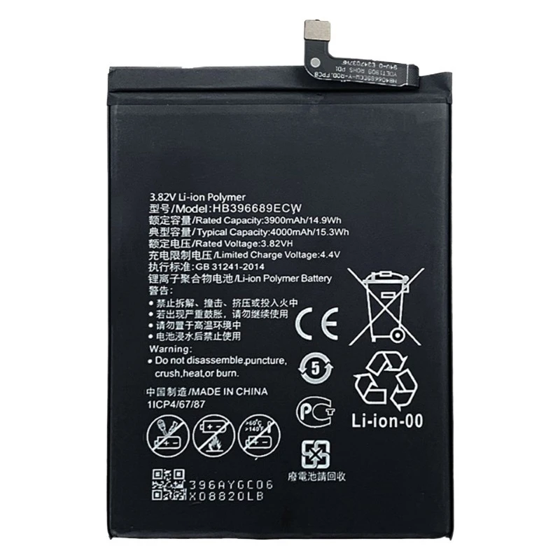 HB396689ECW Phone Battery 3.82V 4000mAh For Huawei Mate 9/9 Pro Honor 8C/Y9 Enjoy 7 plus Replacement Battery New High Quality